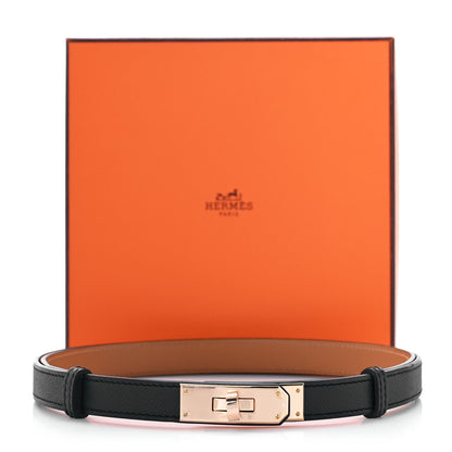 Hermes Epsom Kelly Belt Black 4 of 4