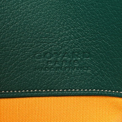 Goyard Goyardine Senat Pochette MM Green 6 of 7