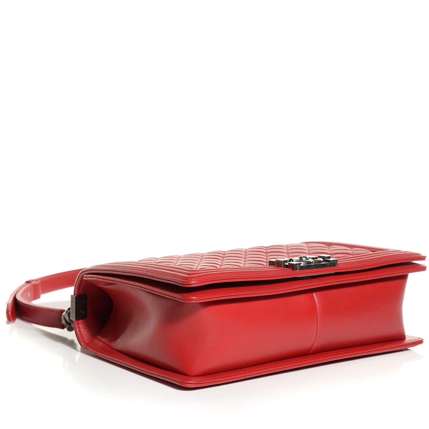 Chanel Lambskin Quilted New Medium Boy Flap Red 4 of 9