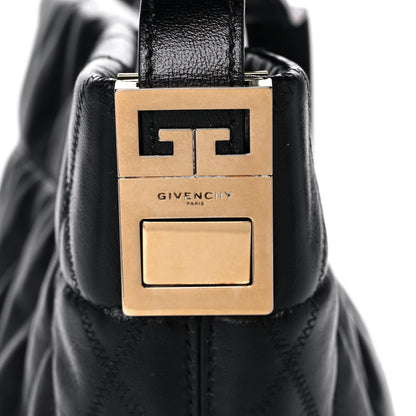 Givenchy Lambskin Quilted Mini GV Bucket Bag Black 8 of 13