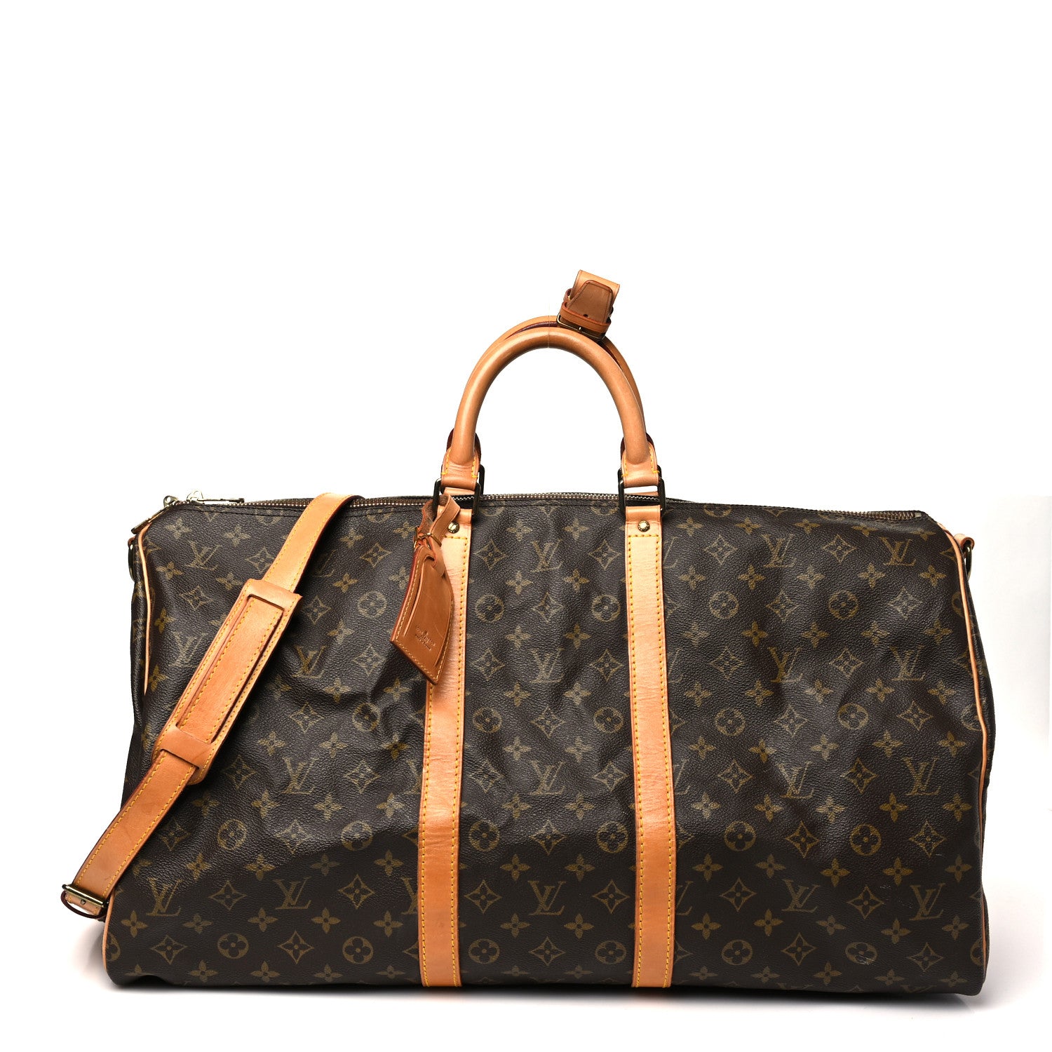 Louis Vuitton Monogram Keepall Bandouliere 55 1 of 9