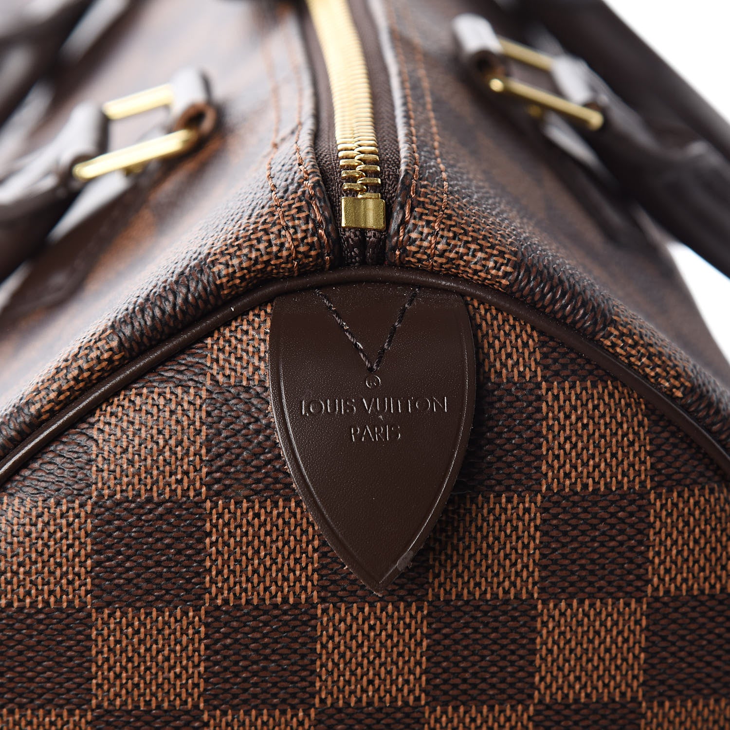 Louis Vuitton Damier Ebene Speedy 30 6 of 12