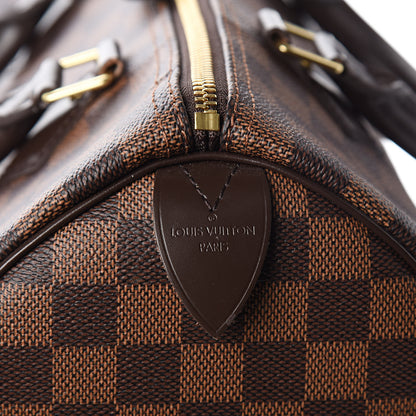 Louis Vuitton Damier Ebene Speedy 30 6 of 12