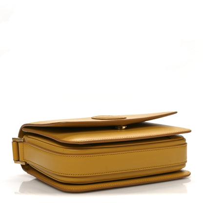 Saint Laurent Calfskin Le 61 Shoulder Bag Yellow 4 of 10