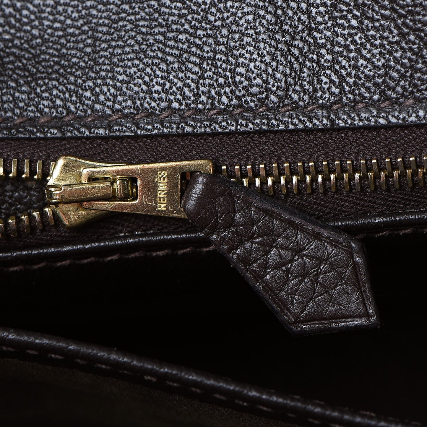 Taurillon Clemence Birkin 30 Chocolate