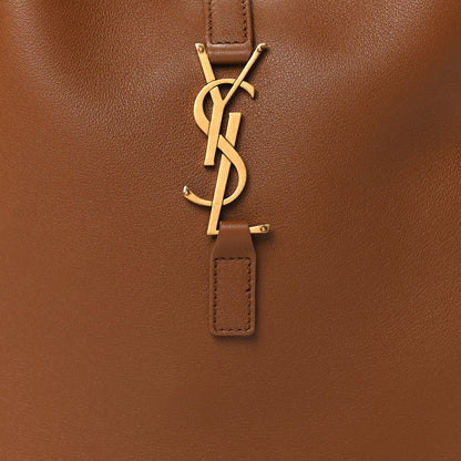 Saint Laurent Smooth Calfskin Small Le 5 A 7 Soft Hobo Fox 7 of 9