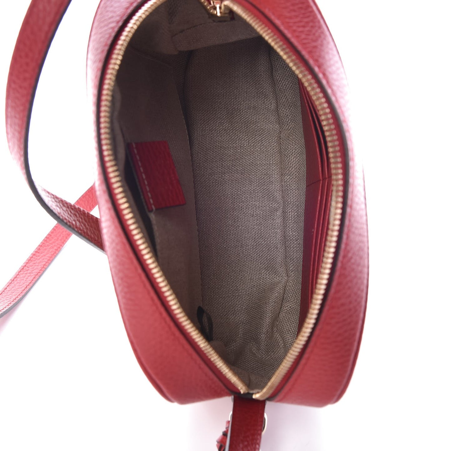 Monogram Mini Bree Messenger Bag Red