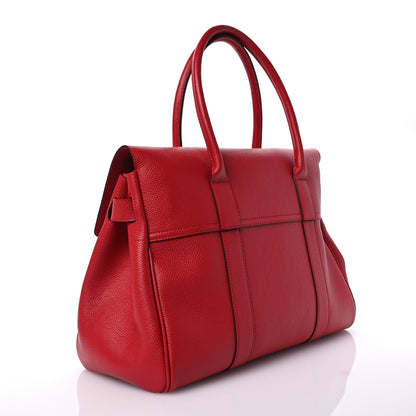 Mulberry Small Classic Grain Bayswater Fiery Red 2 of 11