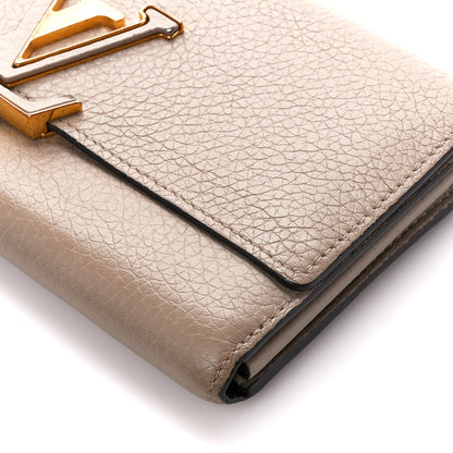 Louis Vuitton Taurillon Capucines Wallet Galet 10 of 11