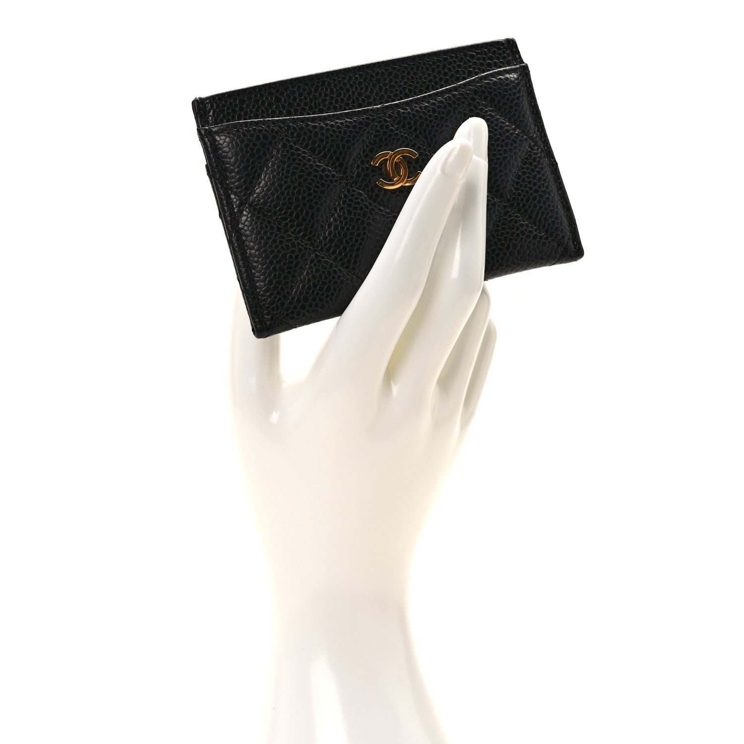 Chanel Caviar Quilted Card Holder Black 2 of 8