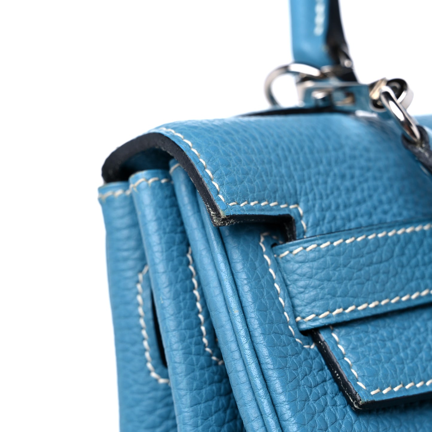Togo Kelly Retourne 32 Blue Jean