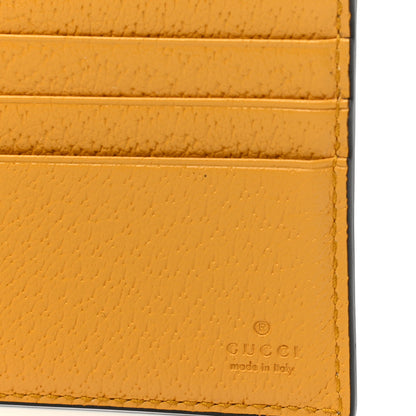 Gucci GG Supreme Monogram Neo Vintage Bi-Fold Wallet Beige Crop New Acero 6 of 8