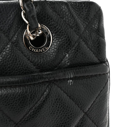 Chanel Caviar Quilted CC Timeless Soft Tote Black 13 of 13