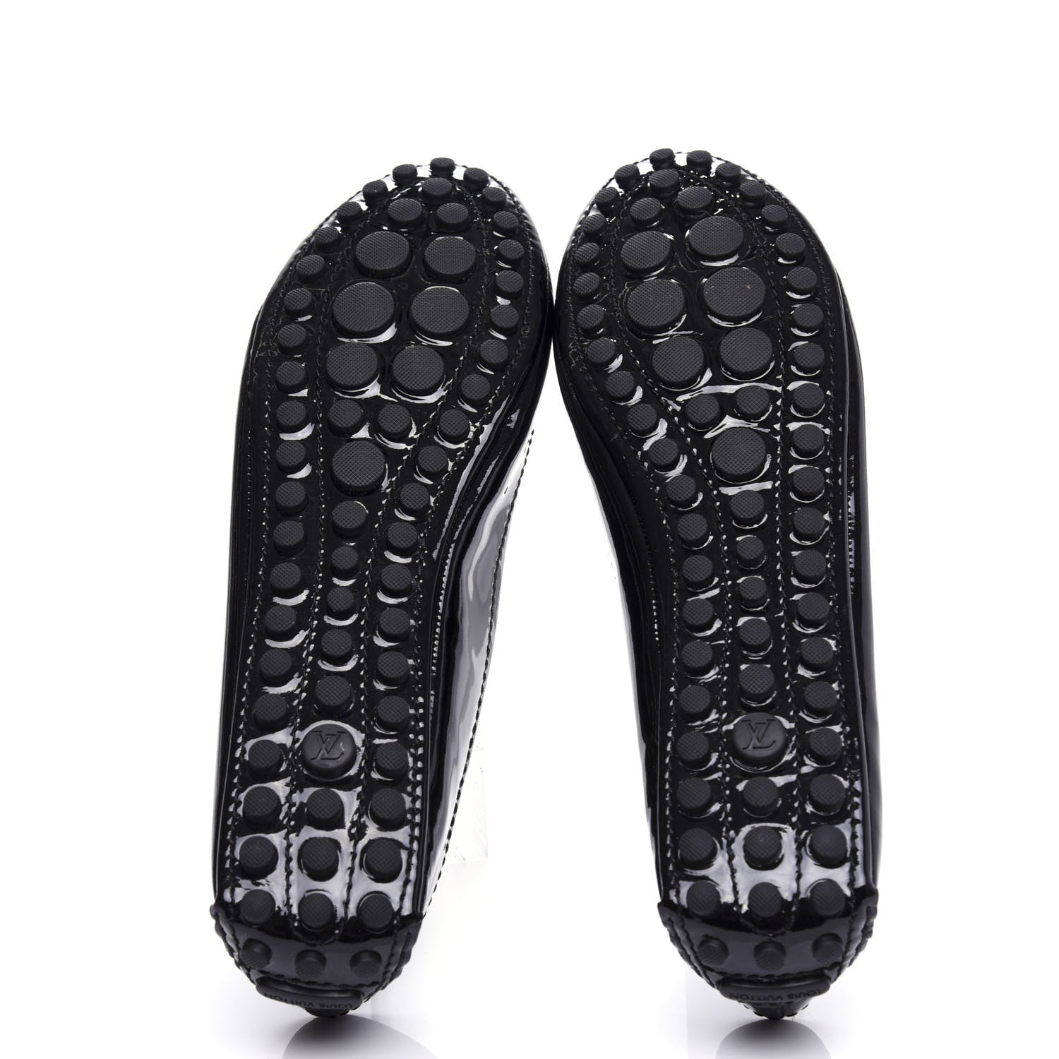 Louis Vuitton Patent Calfskin Oxford Ballerina Flats 40.5 Black 6 of 11