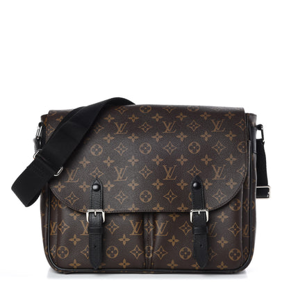 Louis Vuitton Monogram Macassar Christopher Messenger 1 of 5