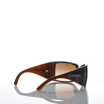 Chanel Logo Sunglasses 6012 Brown 4 of 8