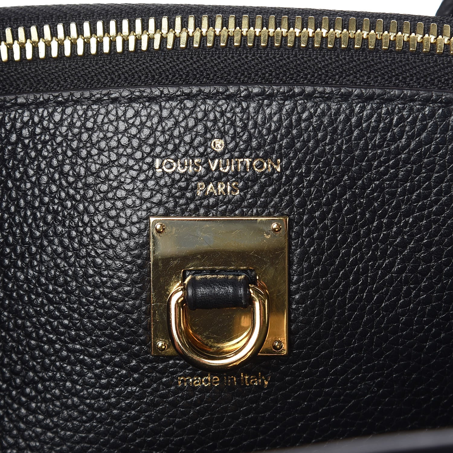 Louis Vuitton Taurillon City Steamer MM Black 8 of 8