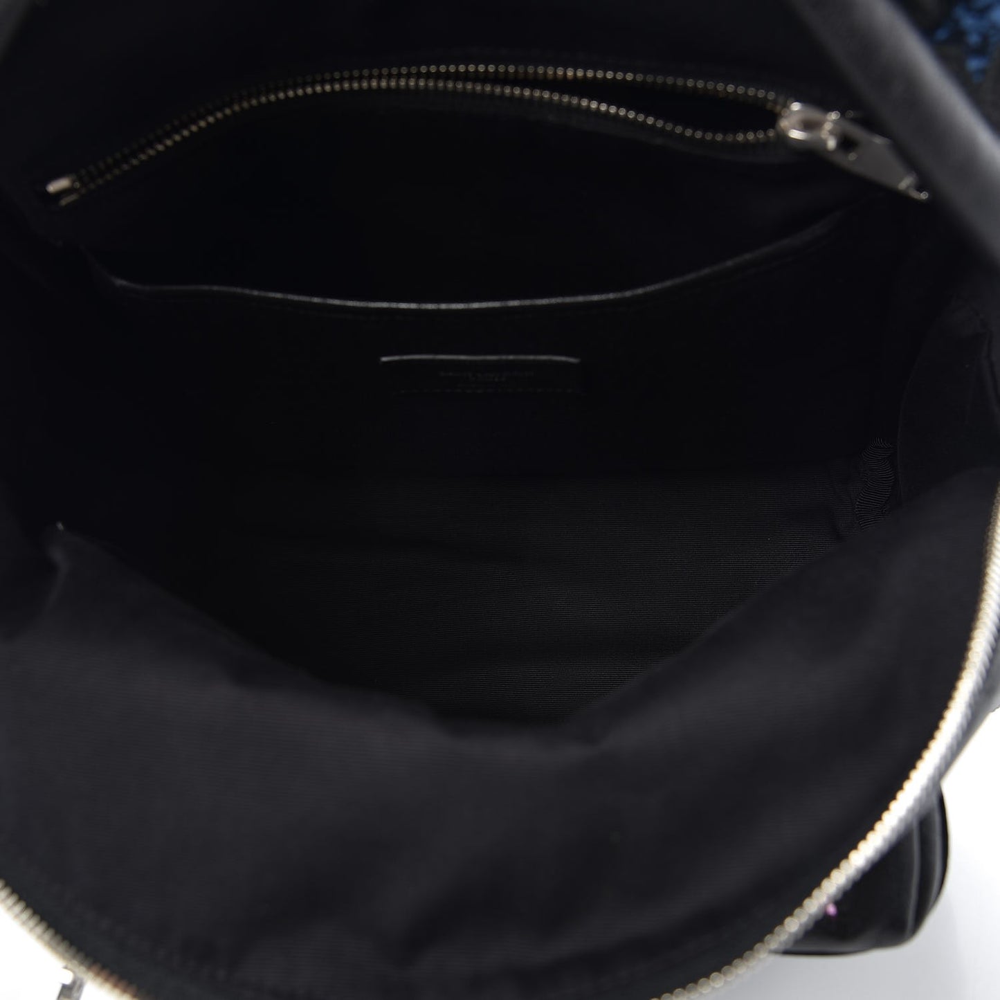 Lambskin Star Appliqué Mini City California Backpack Black
