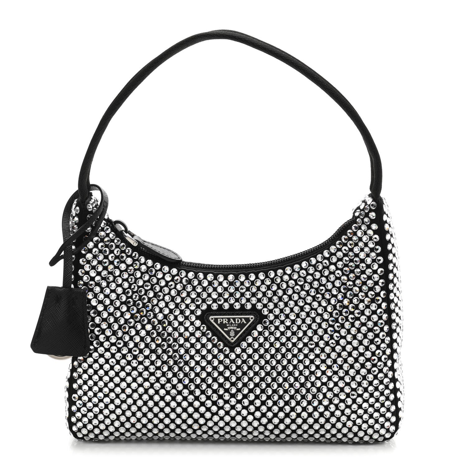 Prada Satin Crystal Mini Re-Edition 2000 Bag Cristal 1 of 9