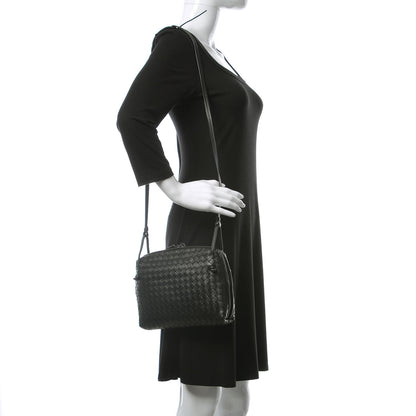 Bottega Veneta Nappa Intrecciato Nodini Bag Black 2 of 11