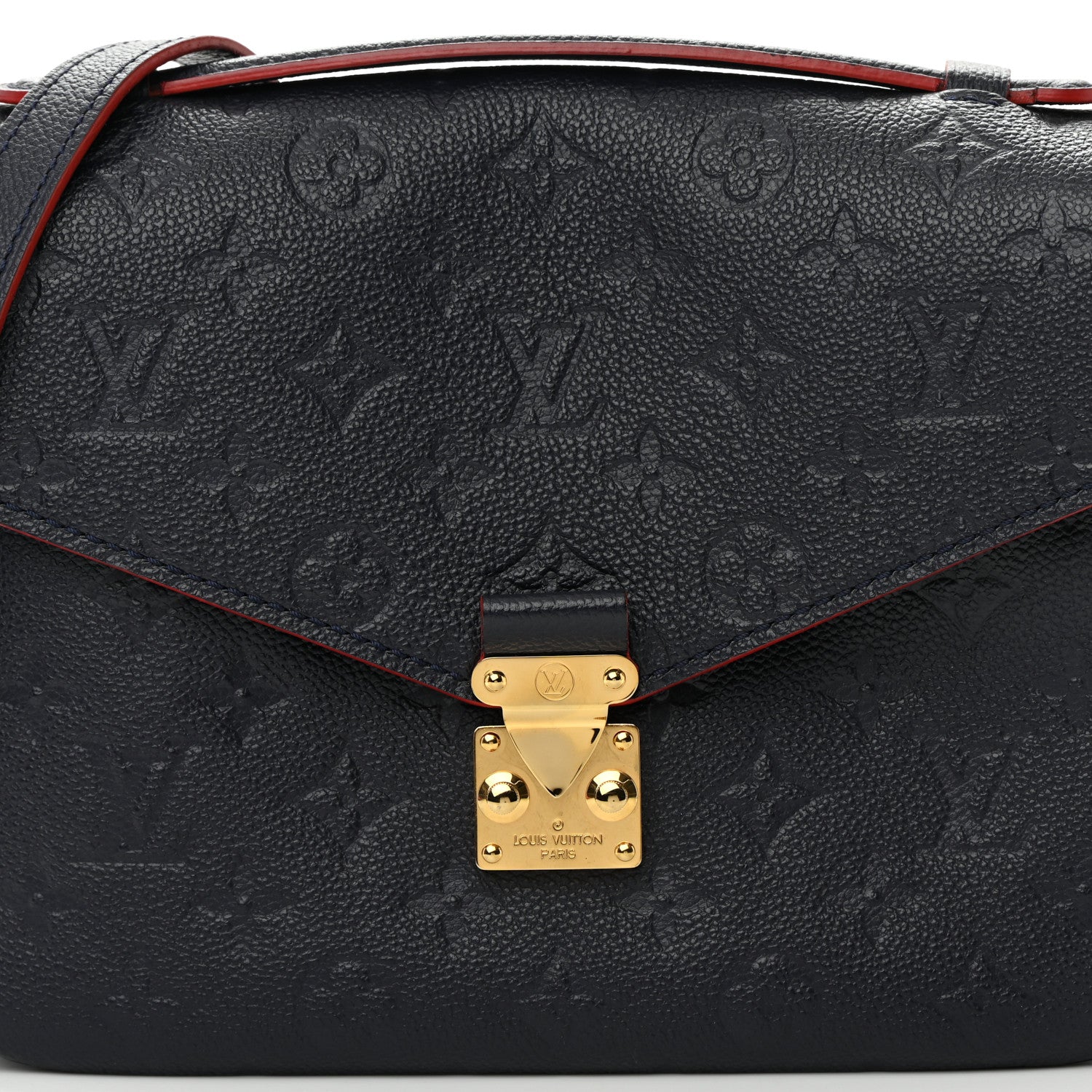 Louis Vuitton Empreinte Pochette Metis Marine Rouge 8 of 18