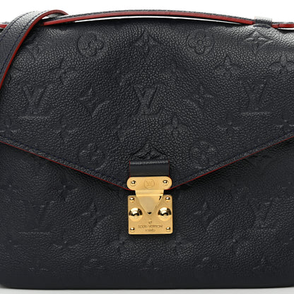 Louis Vuitton Empreinte Pochette Metis Marine Rouge 8 of 18