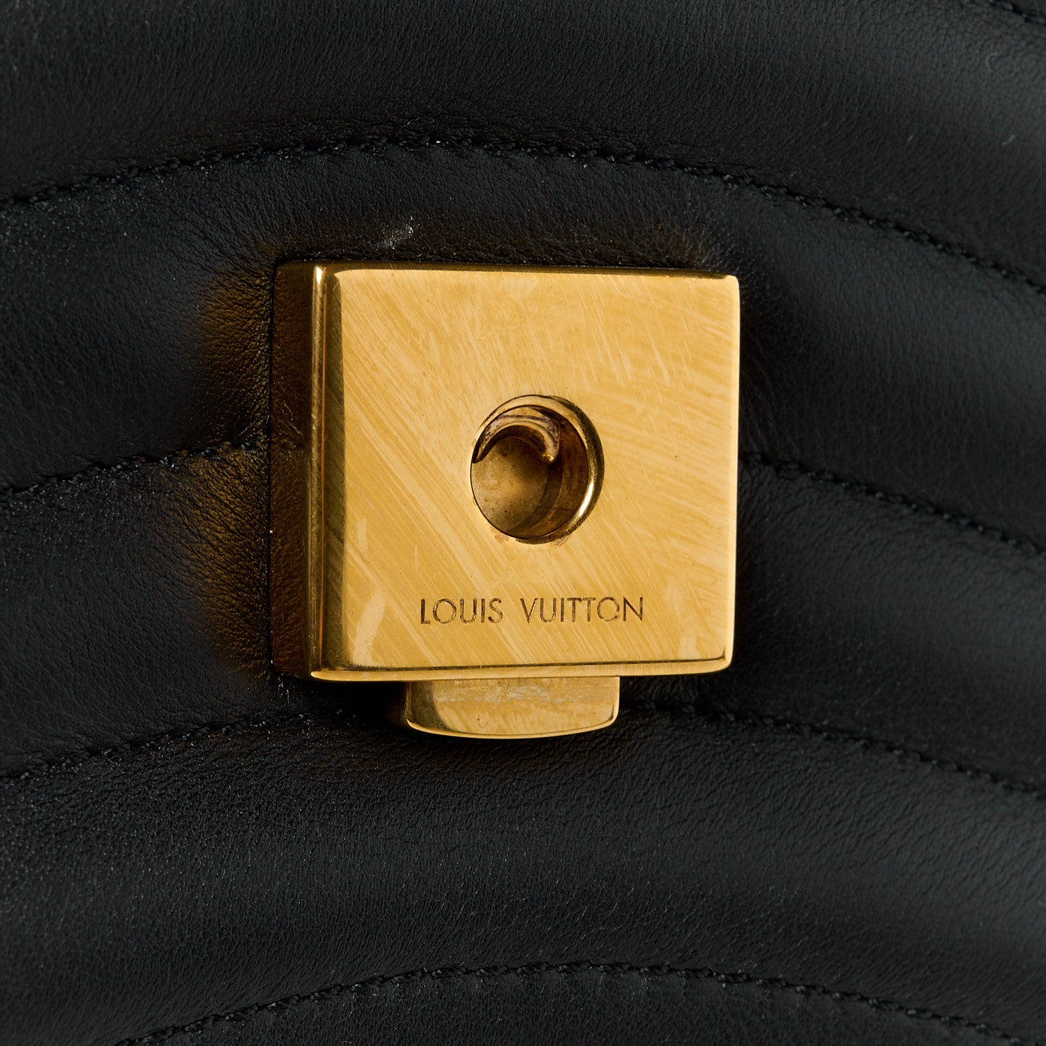 Louis Vuitton Calfskin New Wave Chain PM Black 8 of 11