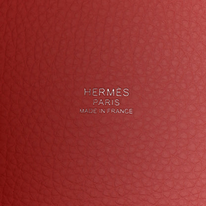 Hermes Taurillon Clemence Picotin Lock 18 PM Rose Sakura 6 of 11
