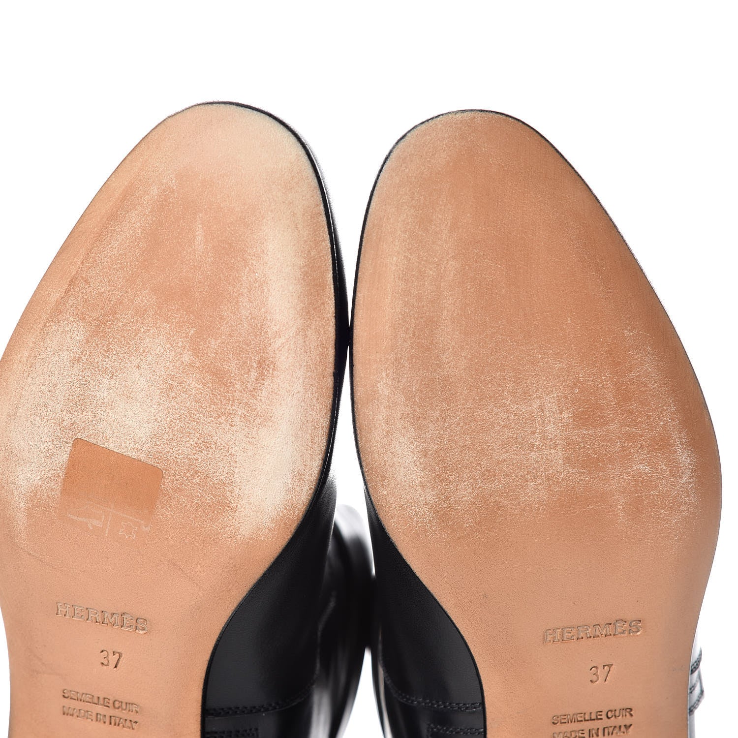 Hermes Calfskin Neo Low Boots 37 Black 6 of 10
