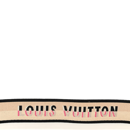 Louis Vuitton Jacquard Speedy Bandouliere 20 Shoulder Strap Black 3 of 4