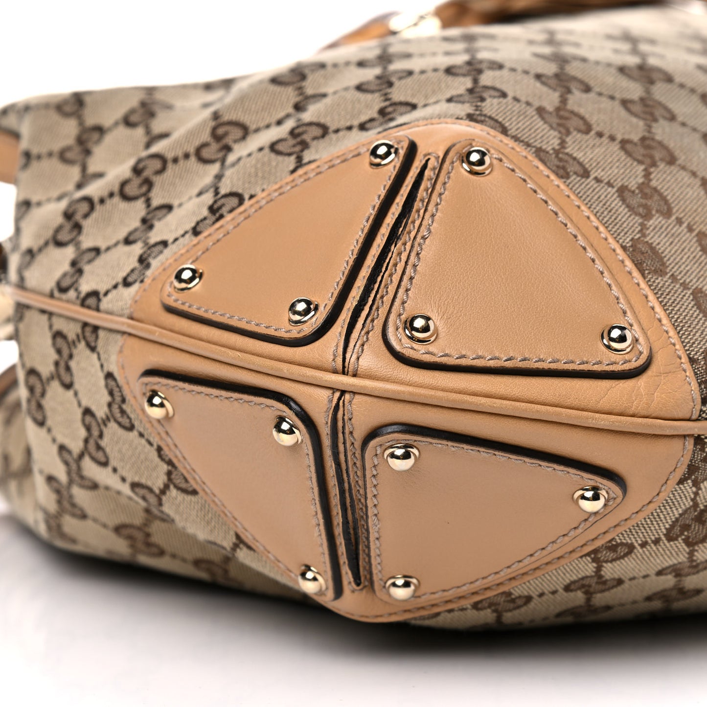 Monogram Medium Indy Top Handle Bag Light Brown