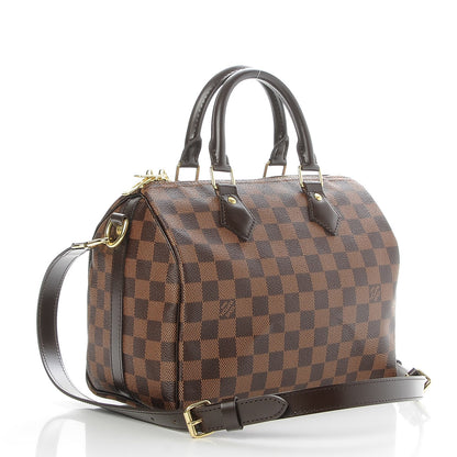 Louis Vuitton Damier Ebene Speedy Bandouliere 25 4 of 9