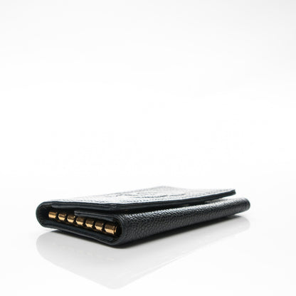 Chanel Caviar Timeless CC 6 Key Holder Case Black 4 of 8