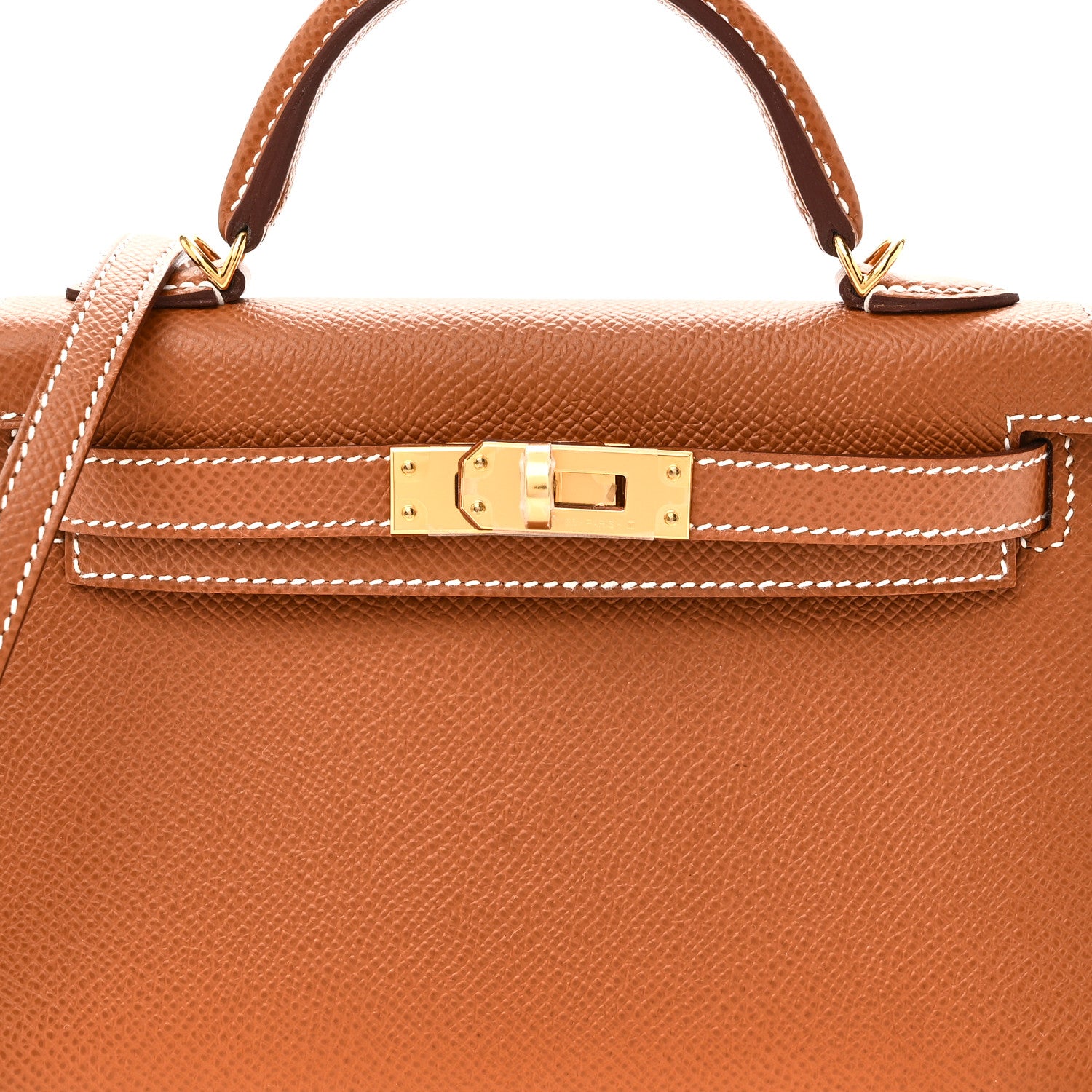 Hermes Epsom Mini Kelly Sellier 20 Gold 8 of 11