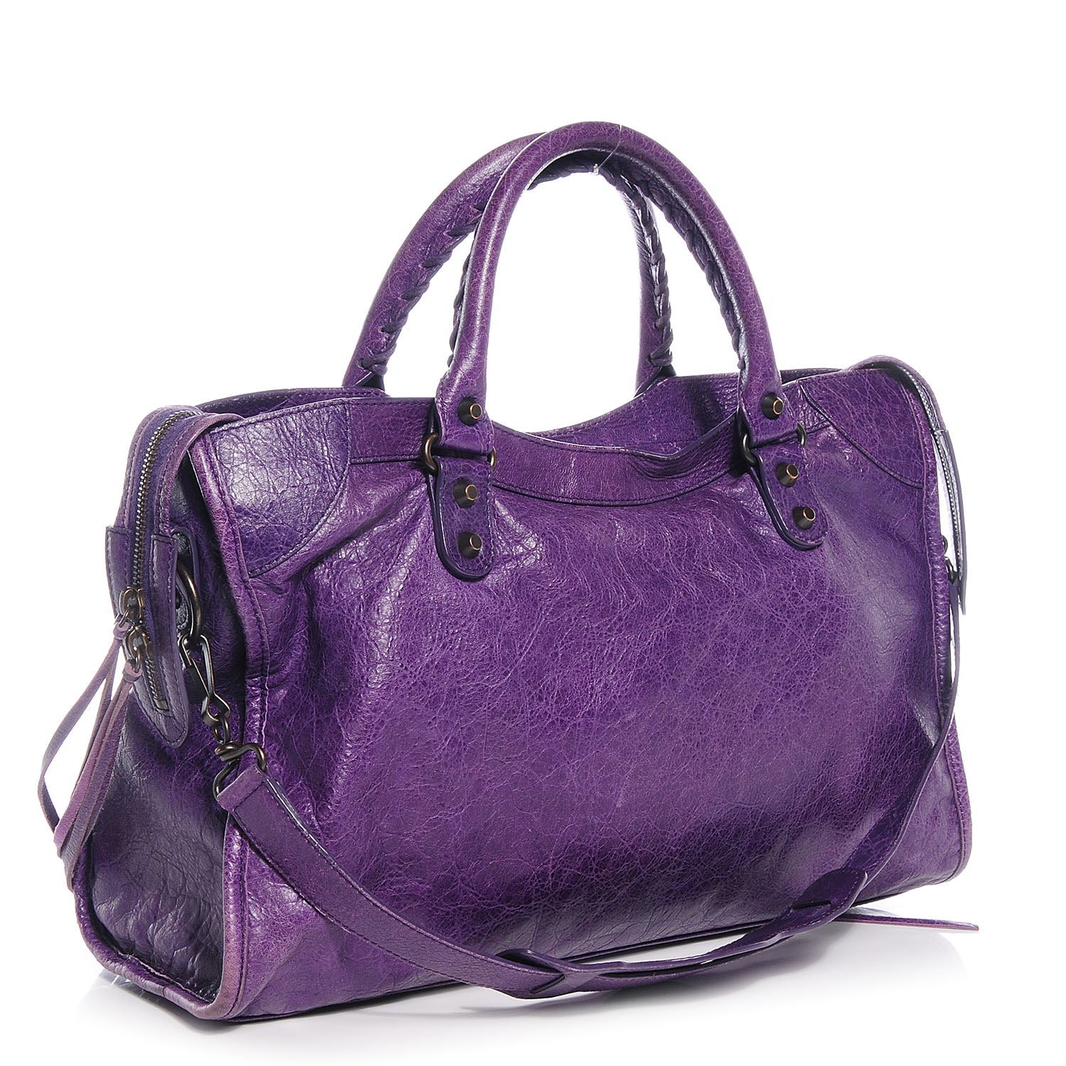 Balenciaga Agneau City Dark Violet 3 of 12