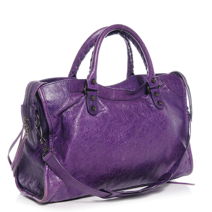 Balenciaga Agneau City Dark Violet 3 of 12