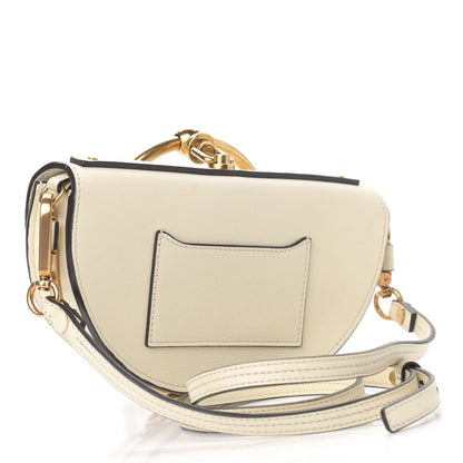 Chloe Calfskin Small Nile Bracelet Minaudiere Bag Off White 3 of 12
