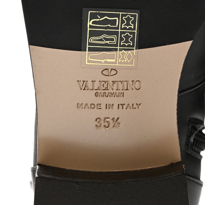 Valentino Garavani Calfskin Multi Bow Over the Knee Boots 35.5 Black 8 of 8
