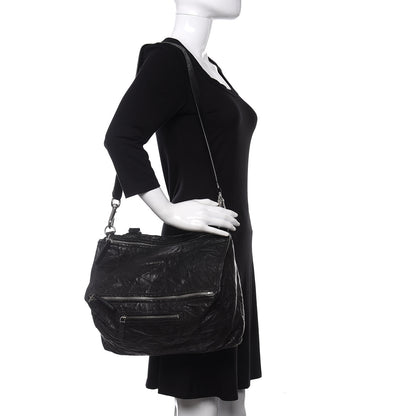 Givenchy Tumbled Sheepskin Medium Pandora Black 3 of 11