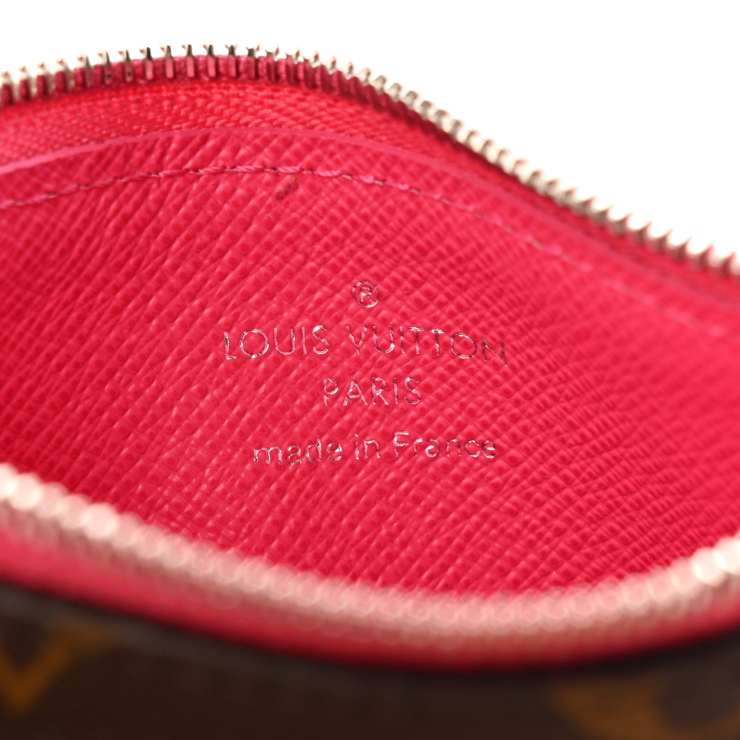 Louis Vuitton Monogram Zipped Romy Card Holder Frozen Orchid 6 of 7