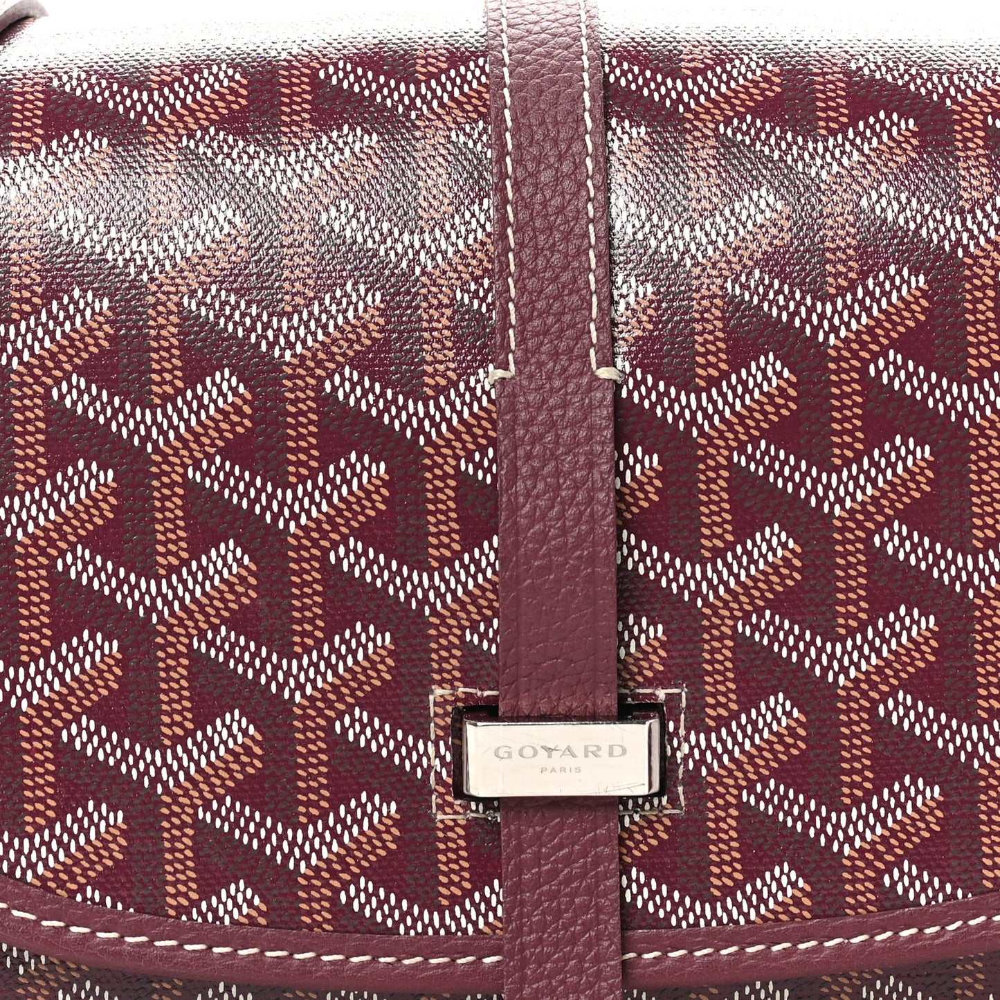 Goyardine Belvedere II PM Messenger Bag Bordeaux