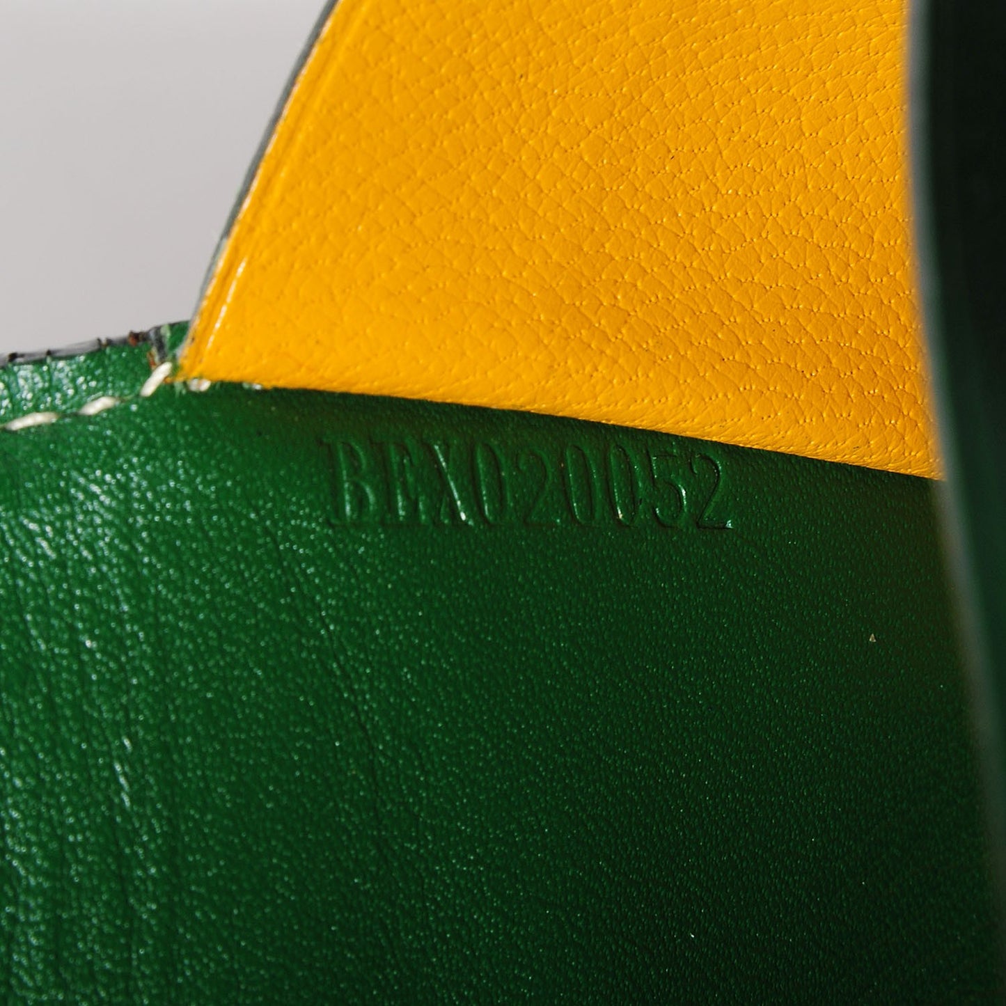 Goyardine Wallet Green