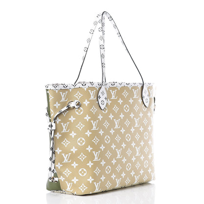 Louis Vuitton Monogram Giant Neverfull MM Kaki 4 of 11