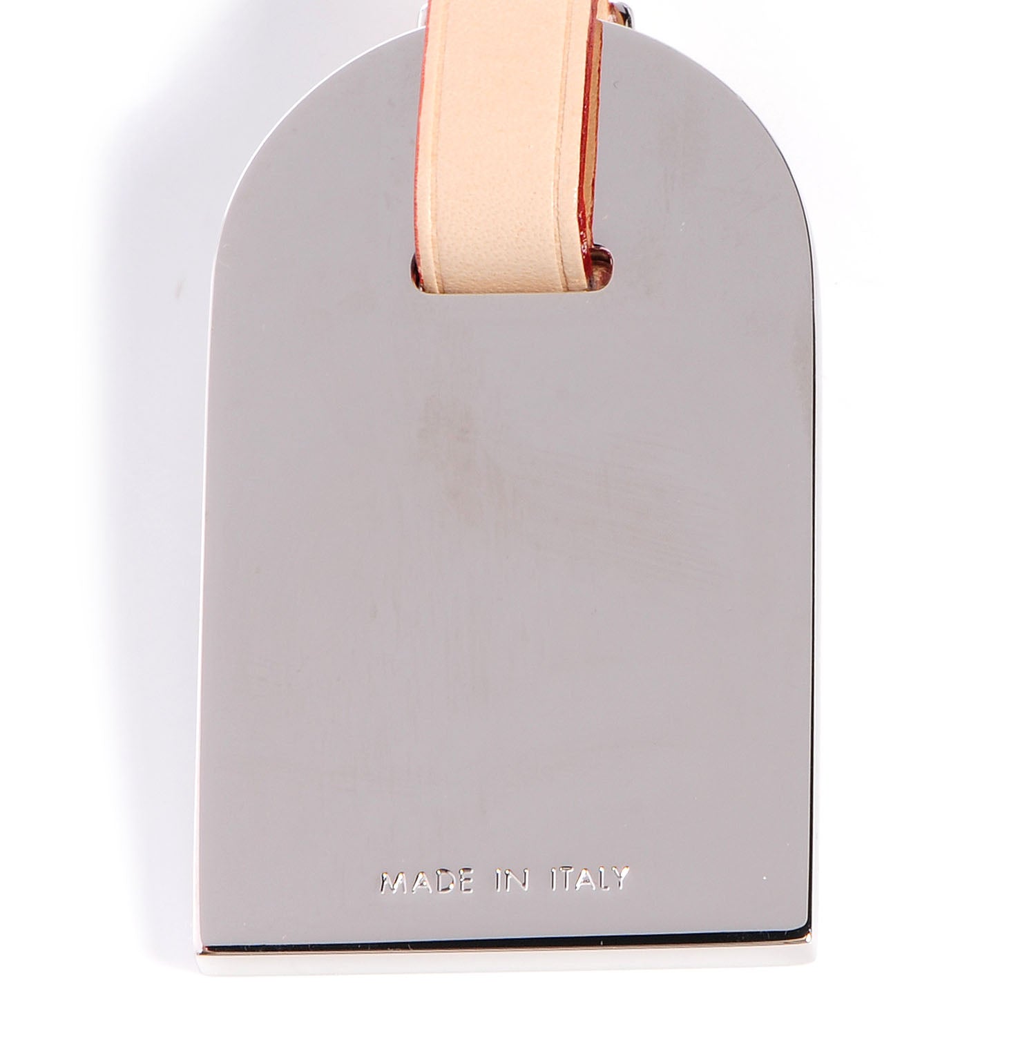 Louis Vuitton Luggage Tag Key Holder Silver 5 of 7