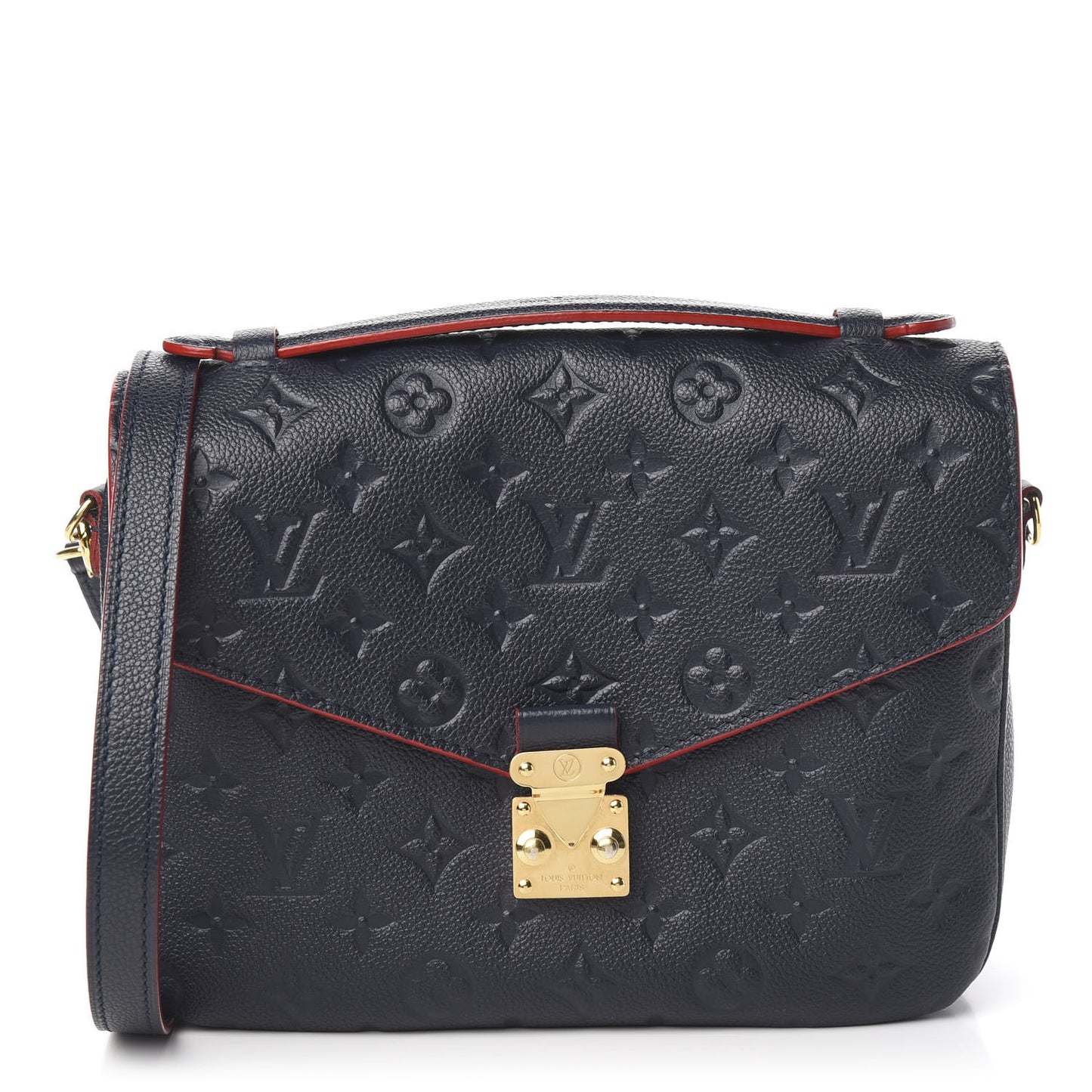 Empreinte Pochette Metis Marine Rouge