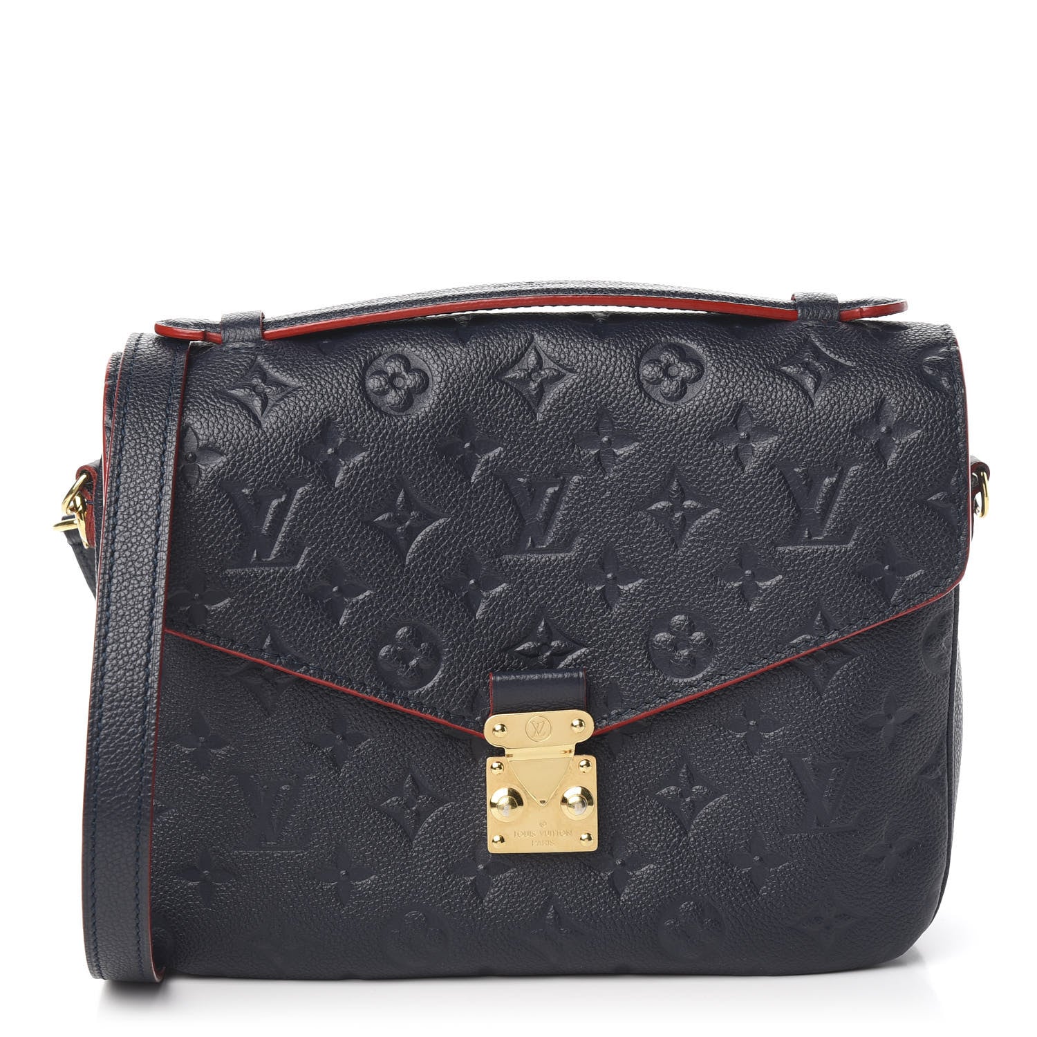 Louis Vuitton Empreinte Pochette Metis Marine Rouge 1 of 11