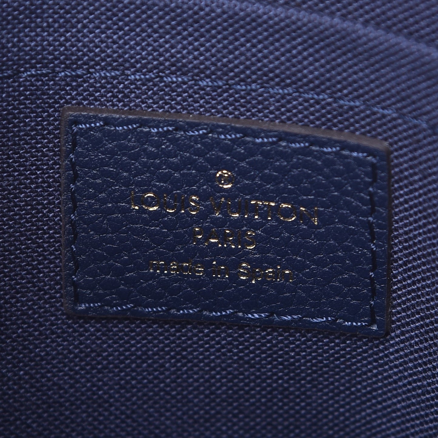 Monogram Pallas Clutch Blue Marine