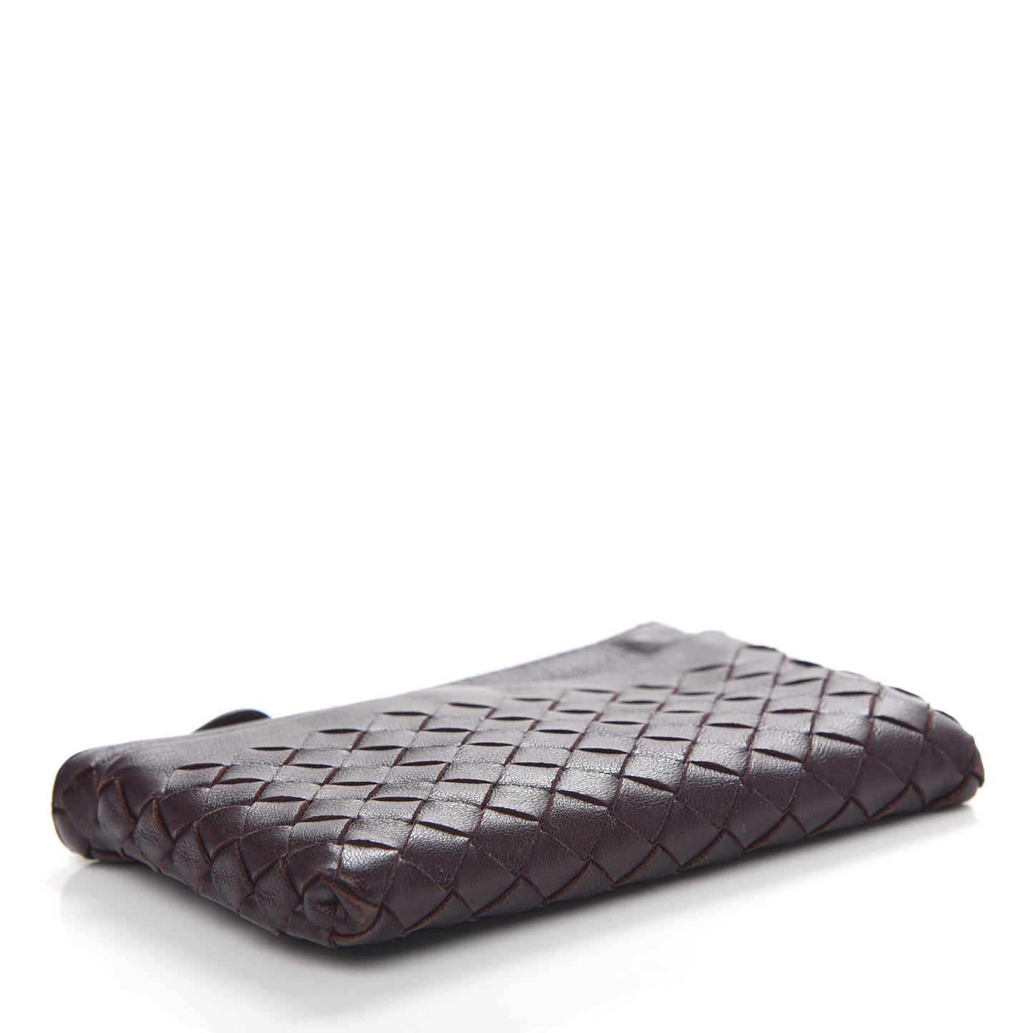 Nappa Intrecciato Key Holder Aubergine