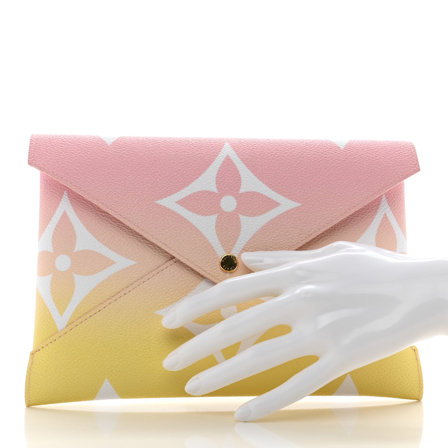 Monogram Giant By The Pool Large Kirigami Pochette Pink