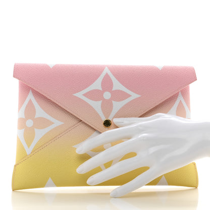 Louis Vuitton Monogram Giant By The Pool Large Kirigami Pochette Pink 2 of 7